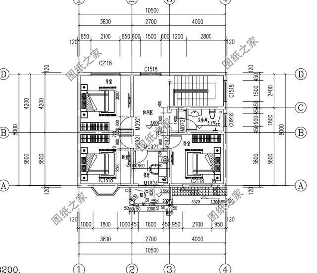 農(nóng)村10×8米房子設(shè)計(jì)圖，戶型雖小，但絲毫不影響它的美觀