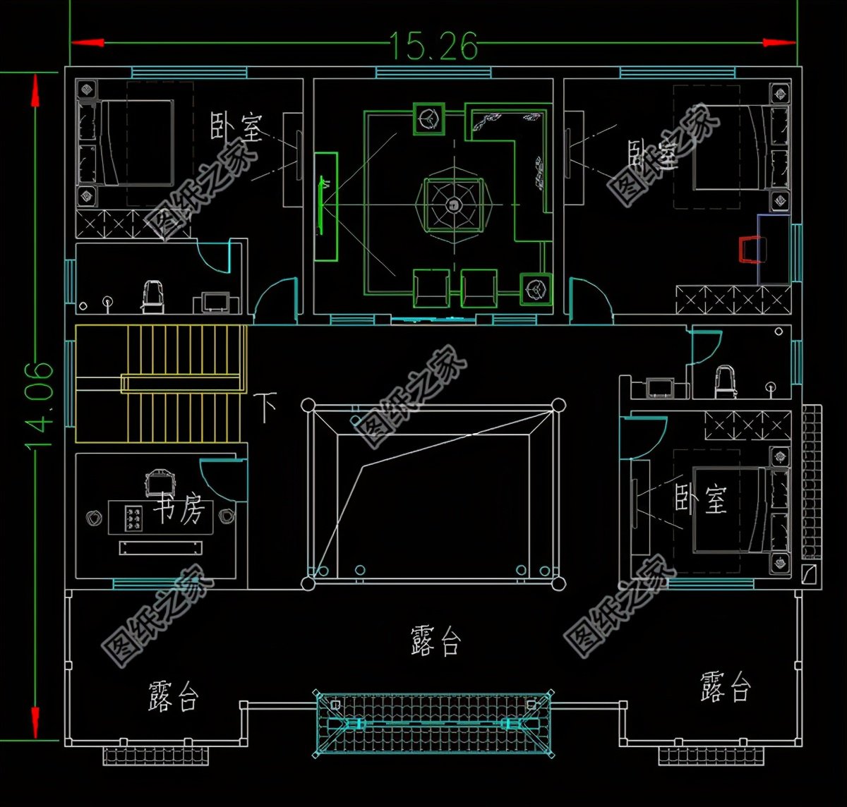 強烈推薦三款農村四合院設計圖，這樣的別墅在農村建一棟絕對有面子