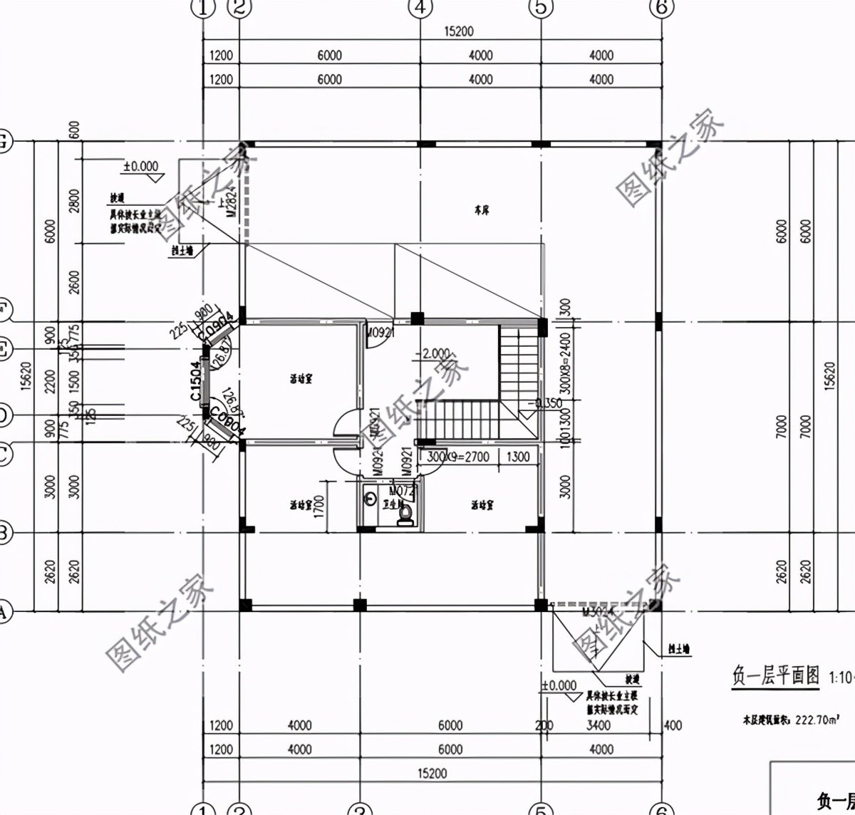 帶地下室二層樓設(shè)計圖，布局太實(shí)用了，朋友們還等什么呢