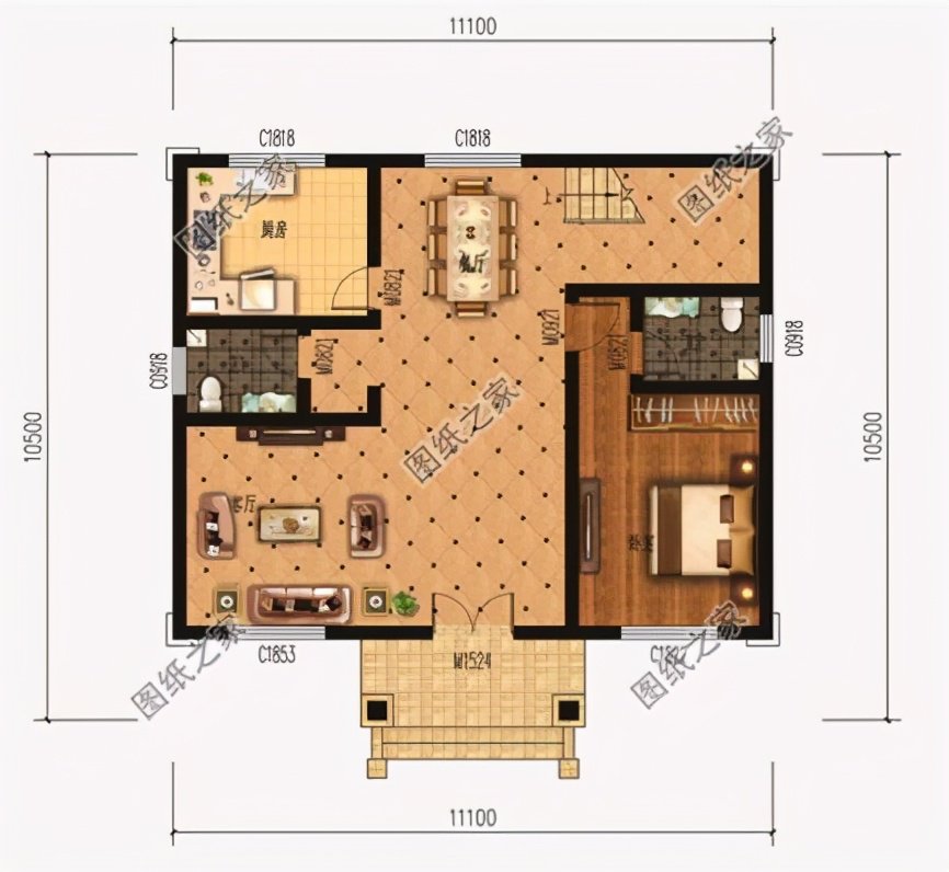 最新款二層別墅設計圖，回到農村建房子，果然還是二層的最受喜愛