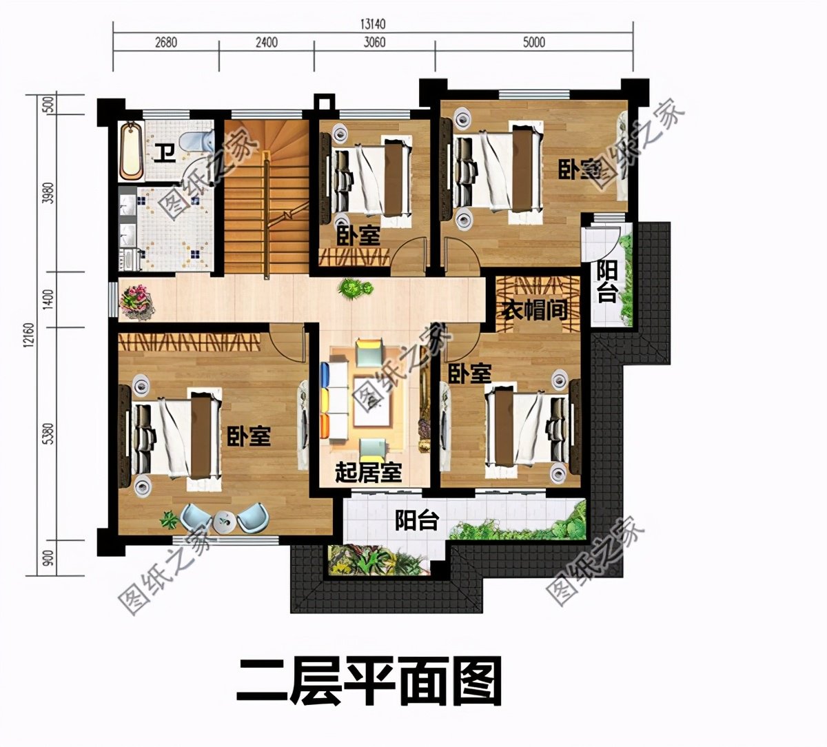 寬13長12的自建房設(shè)計，馬上收藏起來，助你年后開工大吉