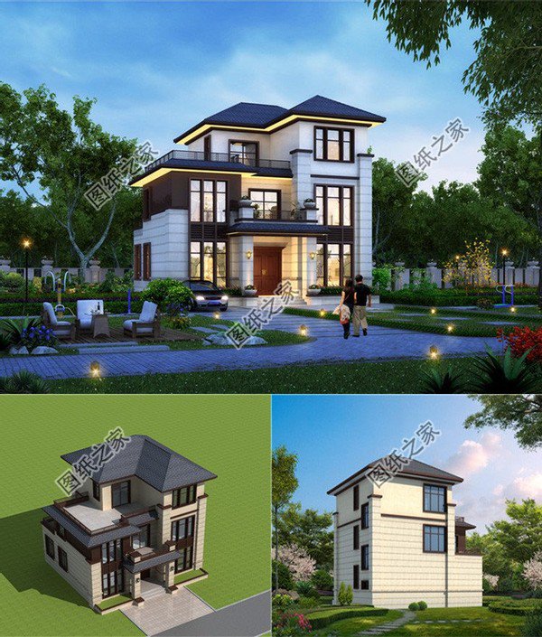 2026年設計師款的中式三層樓，古典淡雅，發現細節之美