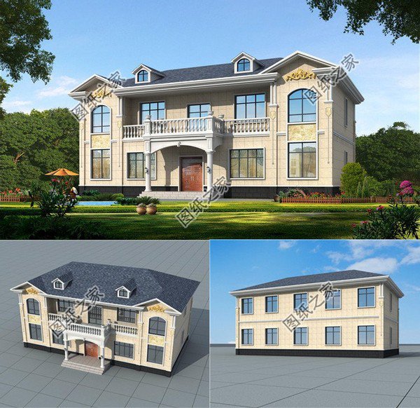 單戶開間10米左右雙拼房，小弟齊心建一棟，建房成本省一半