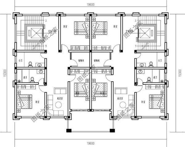 單戶開間10米左右雙拼房，小弟齊心建一棟，建房成本省一半