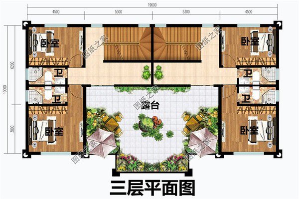 單戶開間10米左右雙拼房，小弟齊心建一棟，建房成本省一半