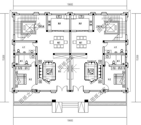 單戶開間10米左右雙拼房，小弟齊心建一棟，建房成本省一半