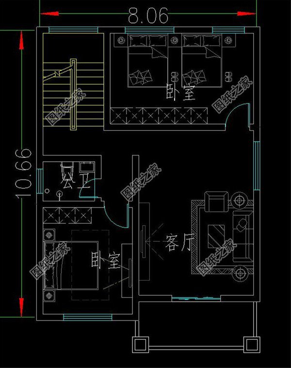 面寬8米的二三層自建房，小面寬也能建好房，推薦這四款看看