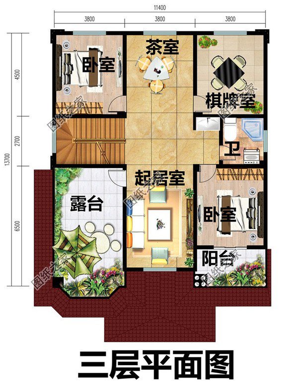 有建筑圖的自建房，建房不僅漂亮，還要科學(xué)設(shè)計