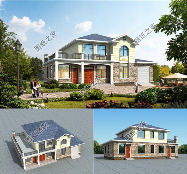 13款農村二層房圖，趁著村里還沒人建，趕緊收了