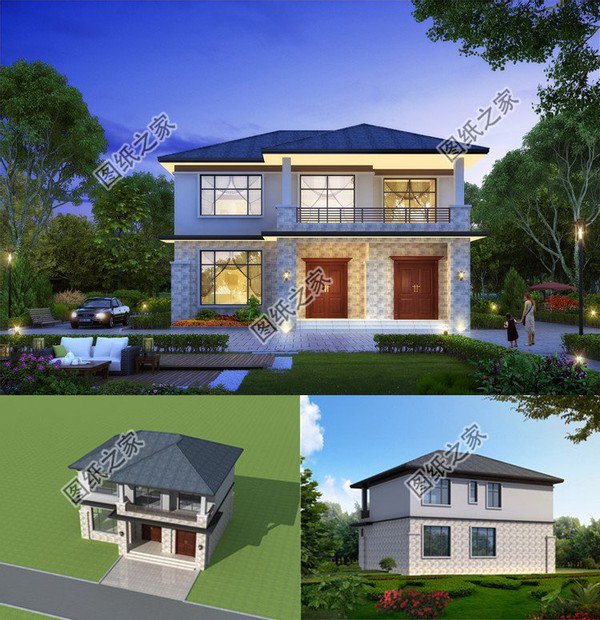 13款農村二層房圖，趁著村里還沒人建，趕緊收了