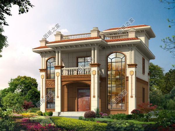 農村小別墅120平方二層半，城里人一看羨慕壞了，現在建房不愁了