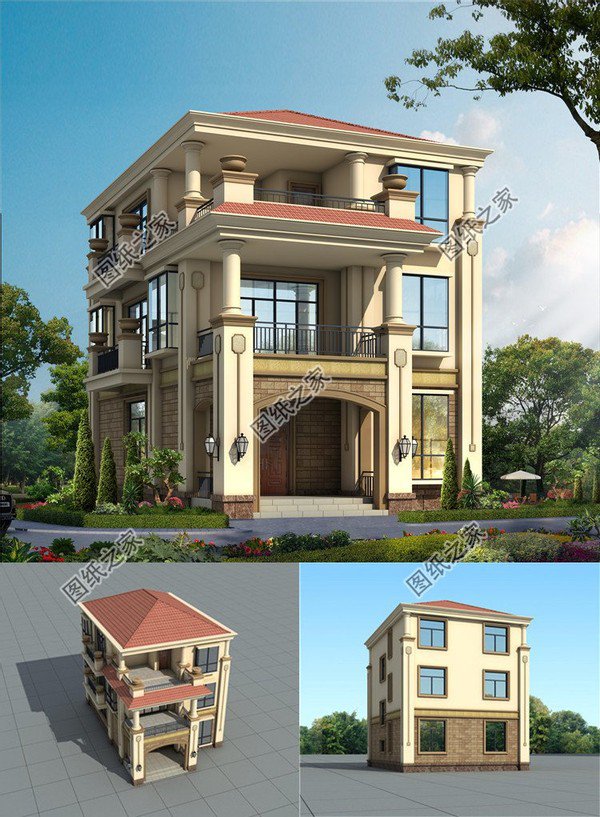 鄉下好看的房子圖片，顏值高抹殺商品房，農村建房首選