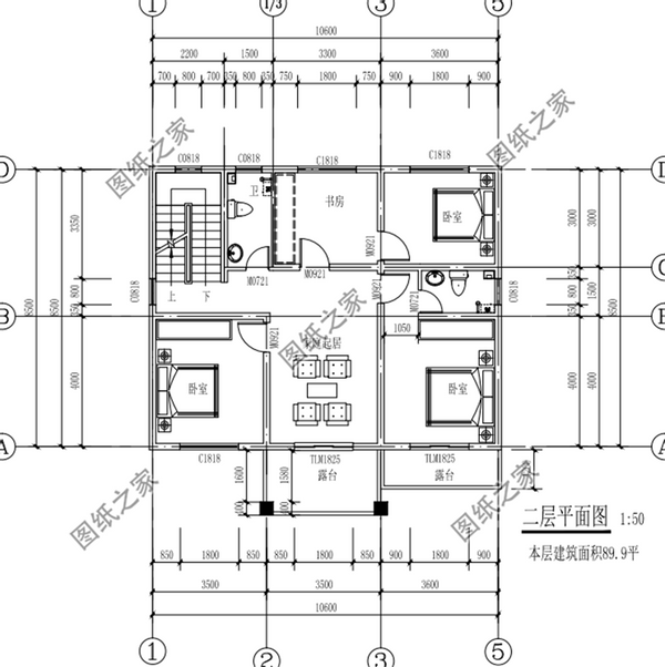 100平內(nèi)三層別墅設(shè)計(jì)圖，造價(jià)不高戶型實(shí)用，唾手可得