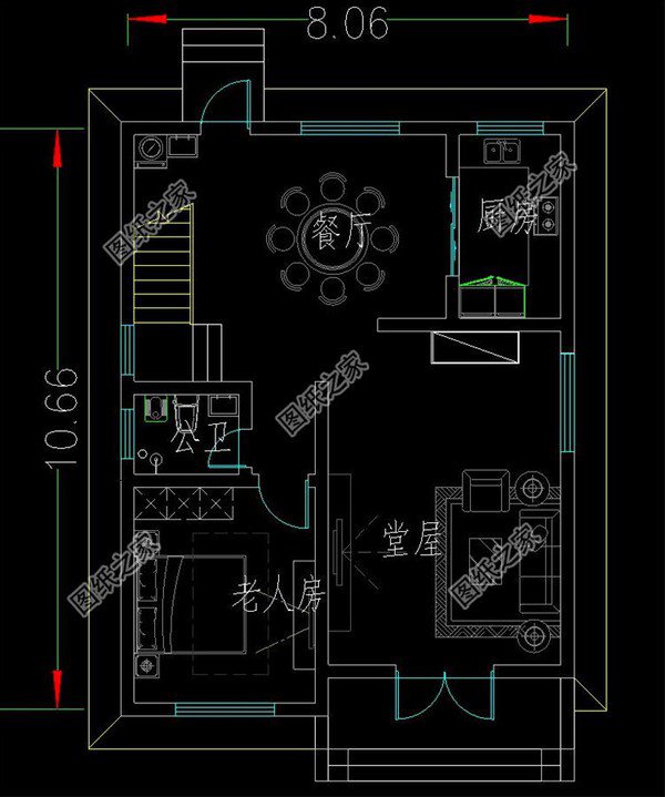 100平內(nèi)三層別墅設(shè)計(jì)圖，造價(jià)不高戶型實(shí)用，唾手可得