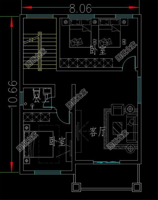 100平內(nèi)三層別墅設(shè)計(jì)圖，造價(jià)不高戶型實(shí)用，唾手可得