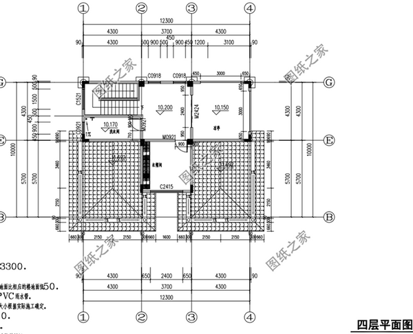 四層大戶型別墅設計圖，建在農村倍有面，未來建房標桿