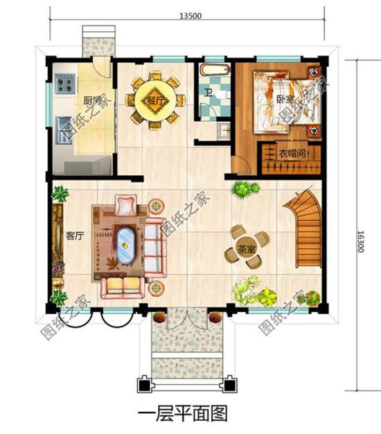 四層大戶型別墅設計圖，建在農村倍有面，未來建房標桿