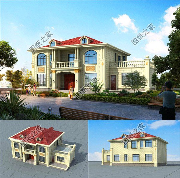 復式二層樓房設計圖，這三款驚艷了所有人，農村建房的最佳之選