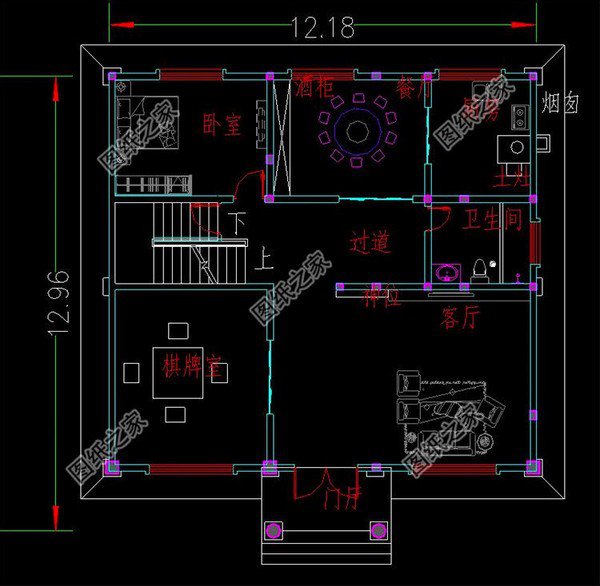 帶地下室三層別墅設計圖，滿分布局不怕你驕傲，都說最后一套最美
