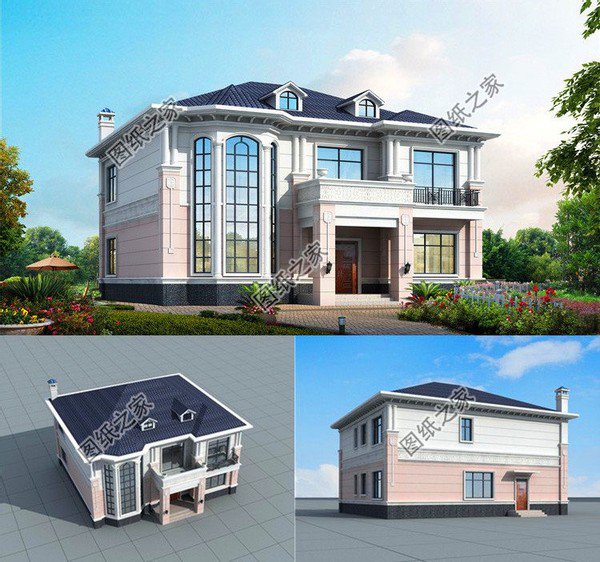 200平米大戶型二層別墅設計圖，與眾不同的設計款式，美觀又實用