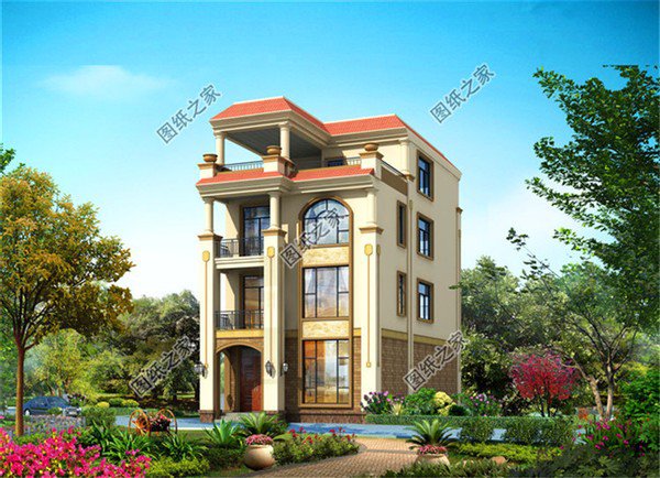 農村四層別墅設計圖，大氣實用，建房的朋友趕快收藏