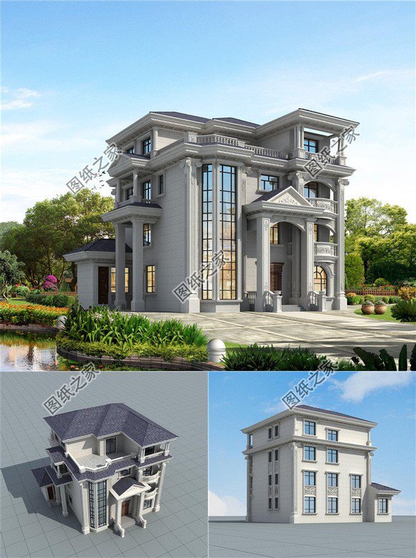 16米乘15米農村自建房設計圖，農村人人都在建，趕緊回村搞起來