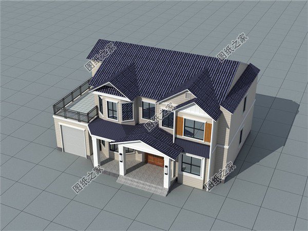 新款二層小別墅四間，帶有經(jīng)典韻味，和家人商量商量建哪個吧！