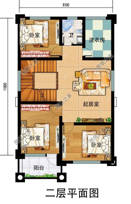 20萬(wàn)左右三層樓房設(shè)計(jì)圖，好看實(shí)用還造價(jià)低，這樣的房子誰(shuí)能說(shuō)不喜歡？