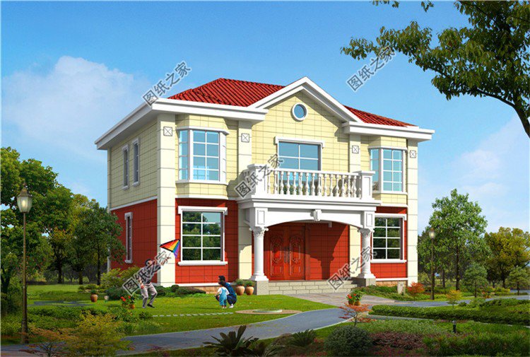 好看又簡單的二層樓房設計圖，還在等什么，聰明人早就收藏好圖紙了