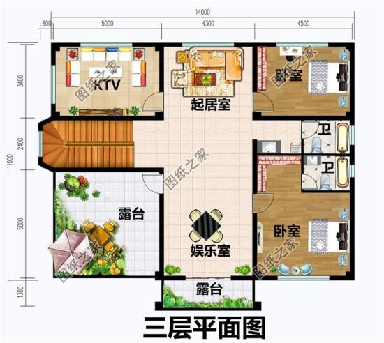 2026年最新三層別墅設計圖，打算建房的朋友別錯過，建一棟面子給你賺足了