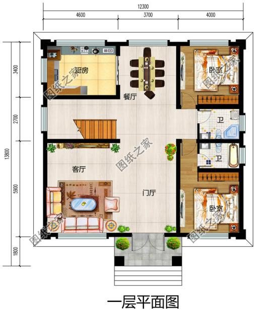 農(nóng)村二層別墅設(shè)計圖，尤其第三套，便宜又好看