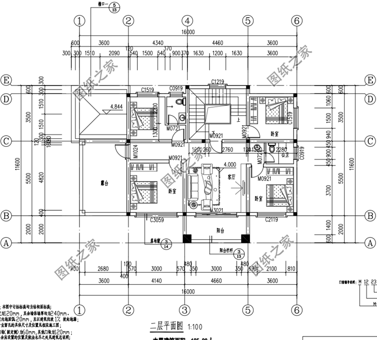 農(nóng)村二層別墅設(shè)計圖，尤其第三套，便宜又好看