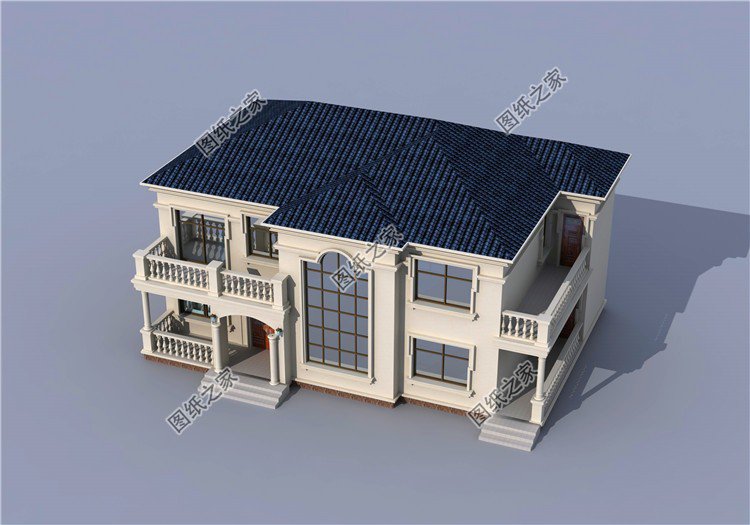 180平米左右二層樓房設計圖，超大戶型十分大氣，看了忍不住來一棟