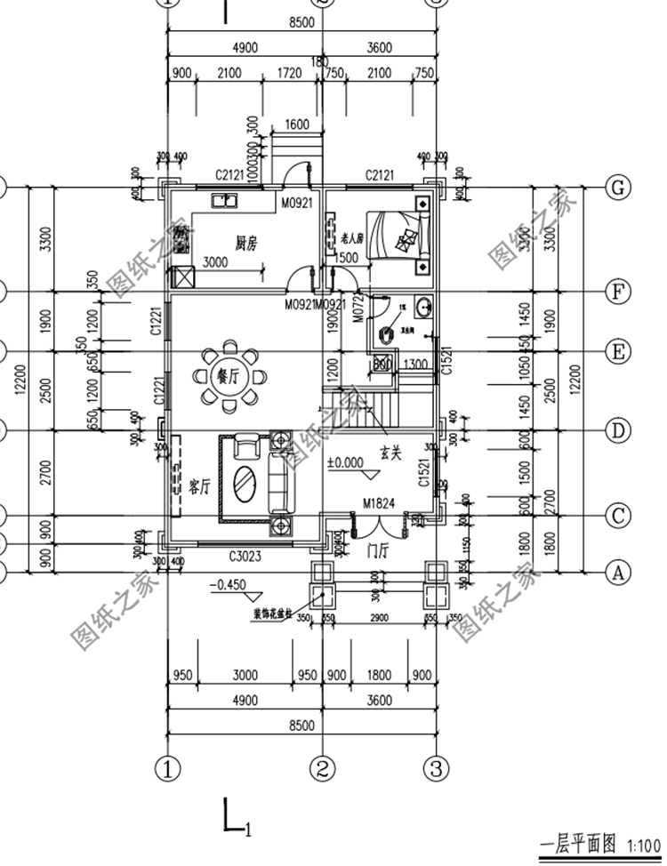 最新四層樓房設(shè)計(jì)圖，陽臺露臺全齊了，要建房趕快收藏圖紙