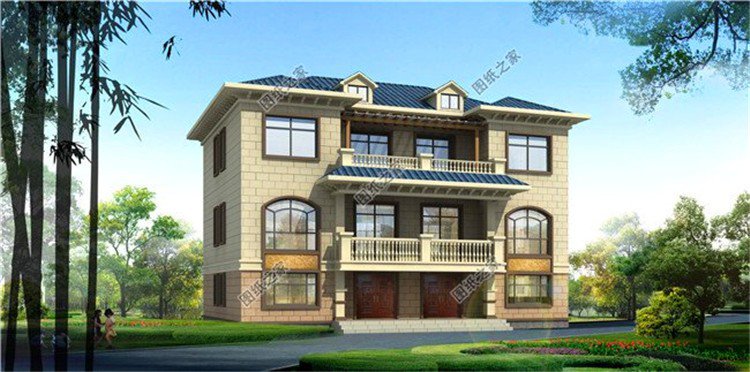 雙拼戶型設(shè)計(jì)圖，獨(dú)門獨(dú)戶，隱私性極高，大家覺得哪款戶型好？