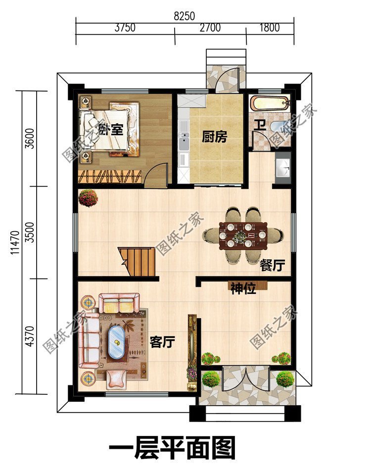 農村20萬二層半樓房，外觀風格的自由，在農村建著舒適