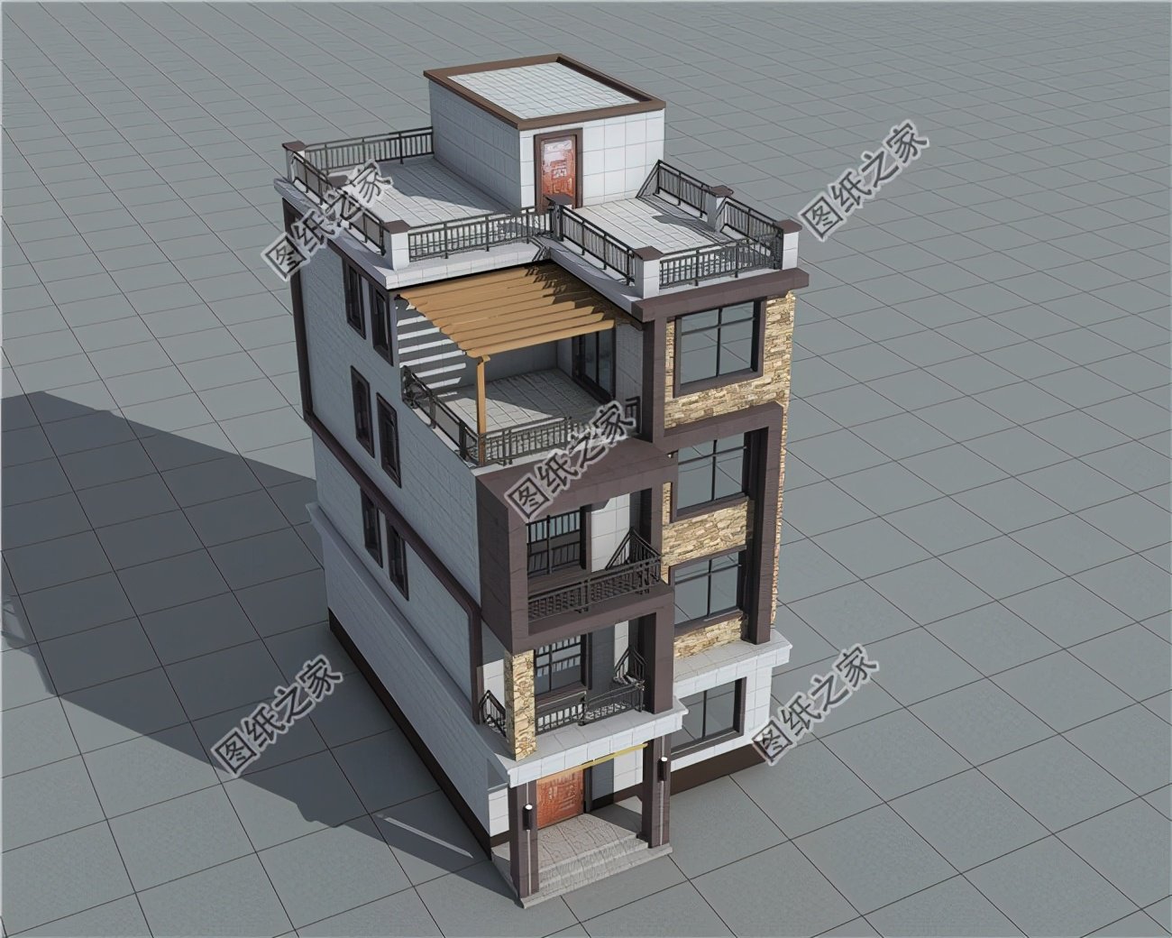 自建房100平米毛坯要多少錢，隨便建一棟，你就是人生贏家