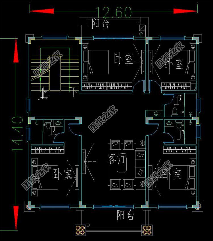 建房必備的三款農(nóng)村四層小洋樓設(shè)計(jì)圖，這樣設(shè)計(jì)簡(jiǎn)直太美了
