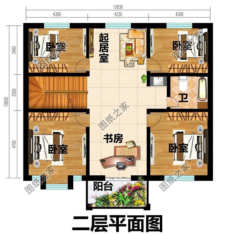 農(nóng)村必建二層樓設(shè)計圖，農(nóng)村自建房果然還是二層最受歡迎，快看看這三款