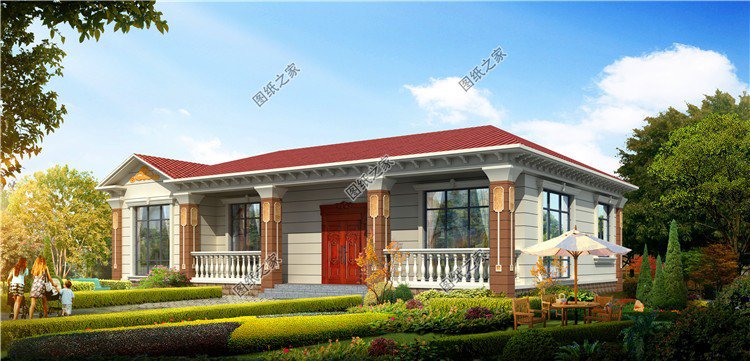 農村養(yǎng)老房設計圖，小房子也有大排場，這樣的養(yǎng)老房簡直太舒坦了