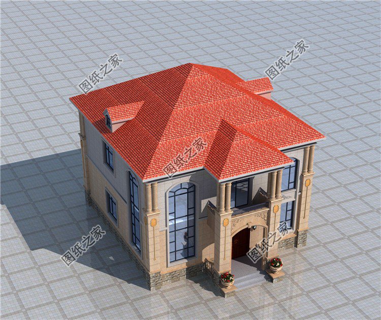 開間10米二層樓設計圖，造價經濟實惠，蓋了的人都說值