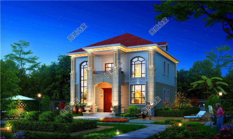 開間10米二層樓設計圖，造價經濟實惠，蓋了的人都說值