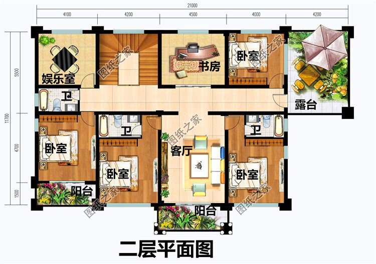 農(nóng)村大戶型三層別墅設(shè)計(jì)圖，與眾不同的設(shè)計(jì)，建好了絕對(duì)讓你滿意