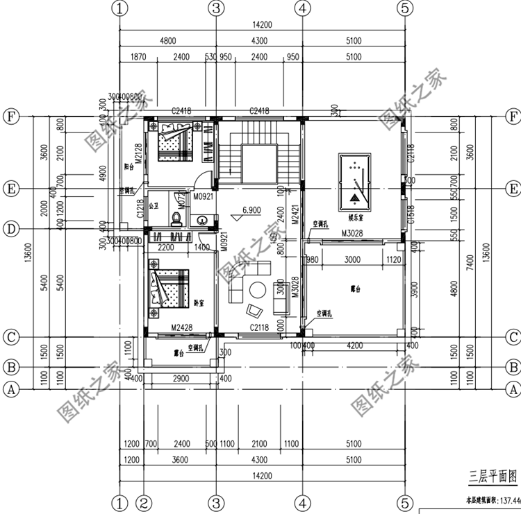 占地160平米三層別墅設計圖，這么合適的戶型不打算來一棟嗎