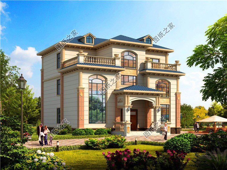 占地160平米三層別墅設計圖，這么合適的戶型不打算來一棟嗎