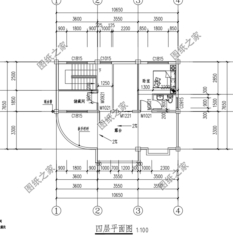 豪華四層別墅設(shè)計(jì)圖，豪華大氣又實(shí)用，方案不錯(cuò)，建房可收藏
