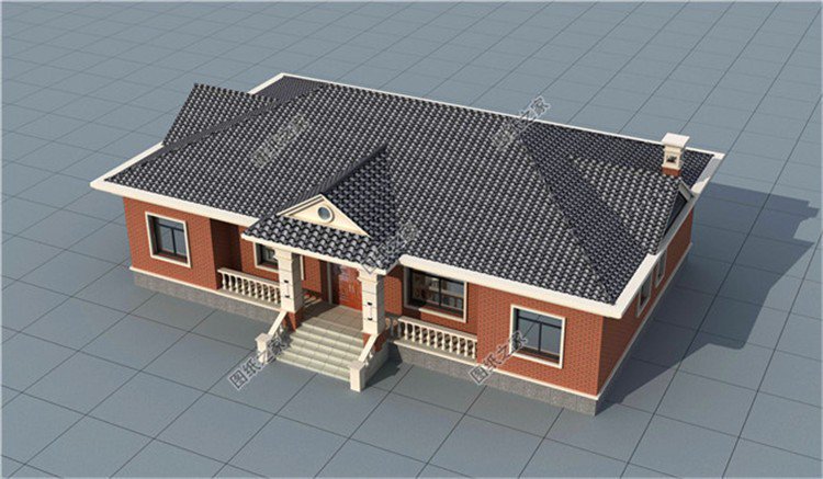 農村五開間大戶型養老房設計圖，建了這樣的房子誰還在城里買房啊