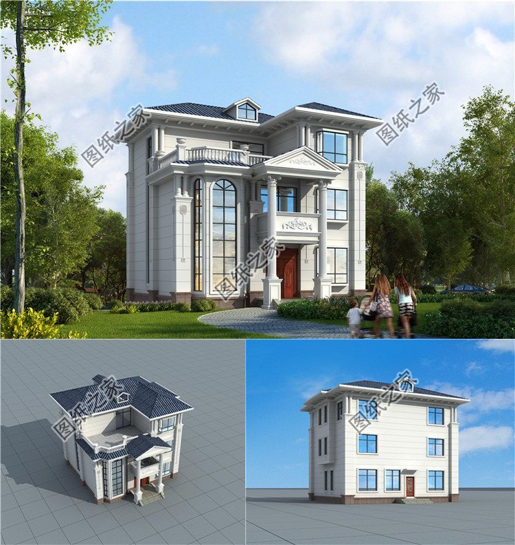 長11米寬11米左右的農村自建房設計圖，非常適合農村，看看哪一套更適合你？