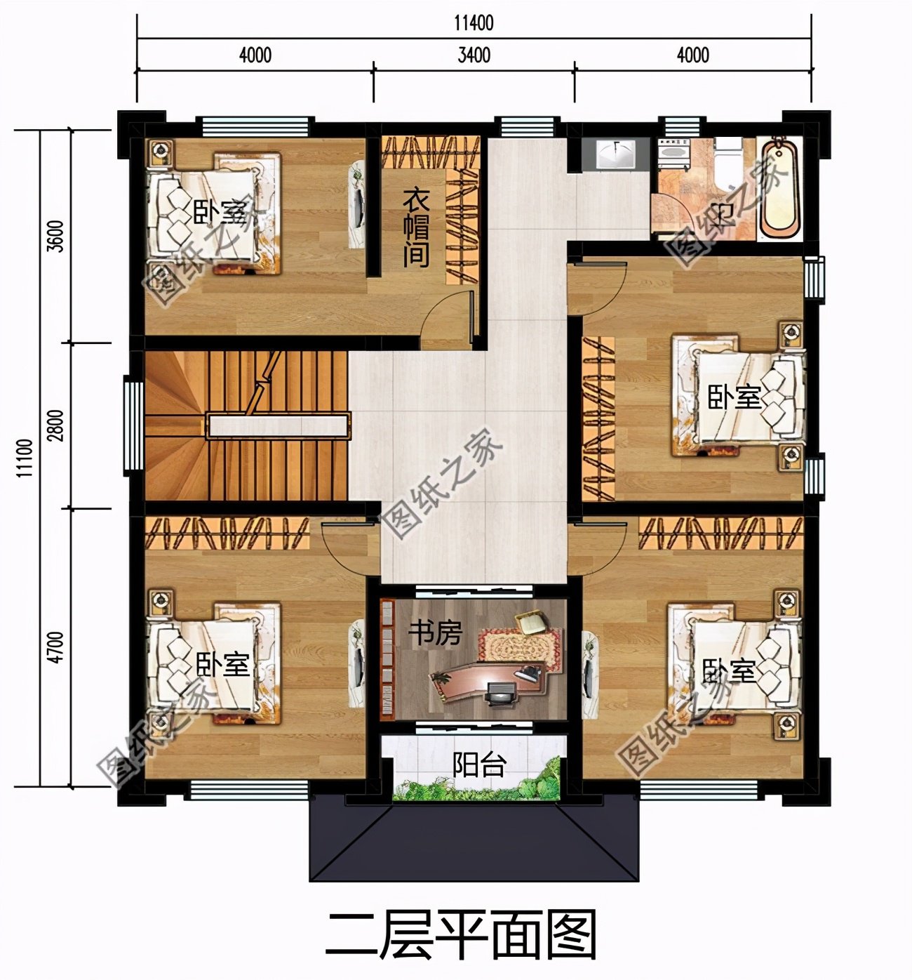 長11米寬11米左右的農村自建房設計圖，非常適合農村，看看哪一套更適合你？