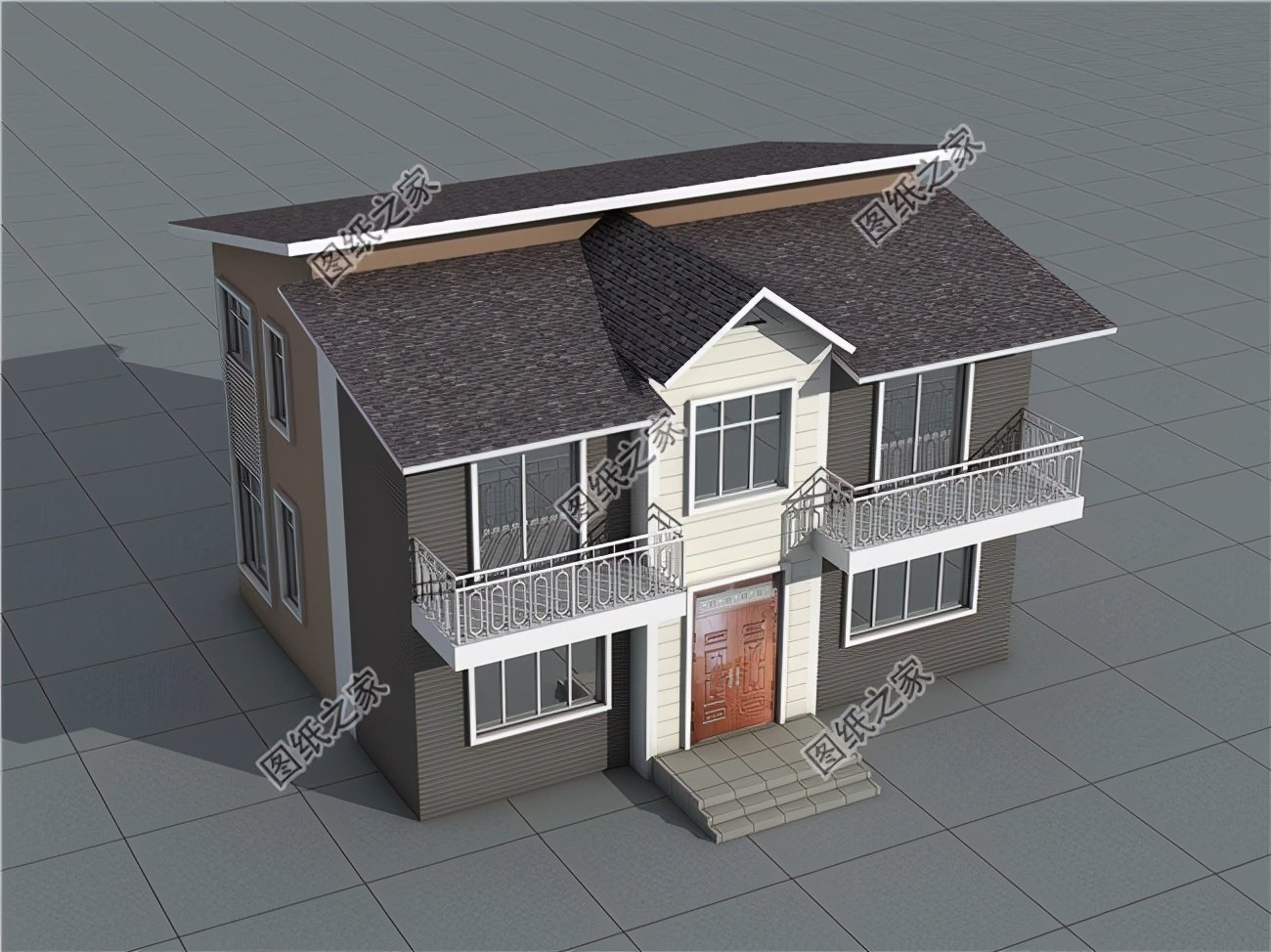 11x9米二層自建房設計圖，干凈大氣，值得擁有